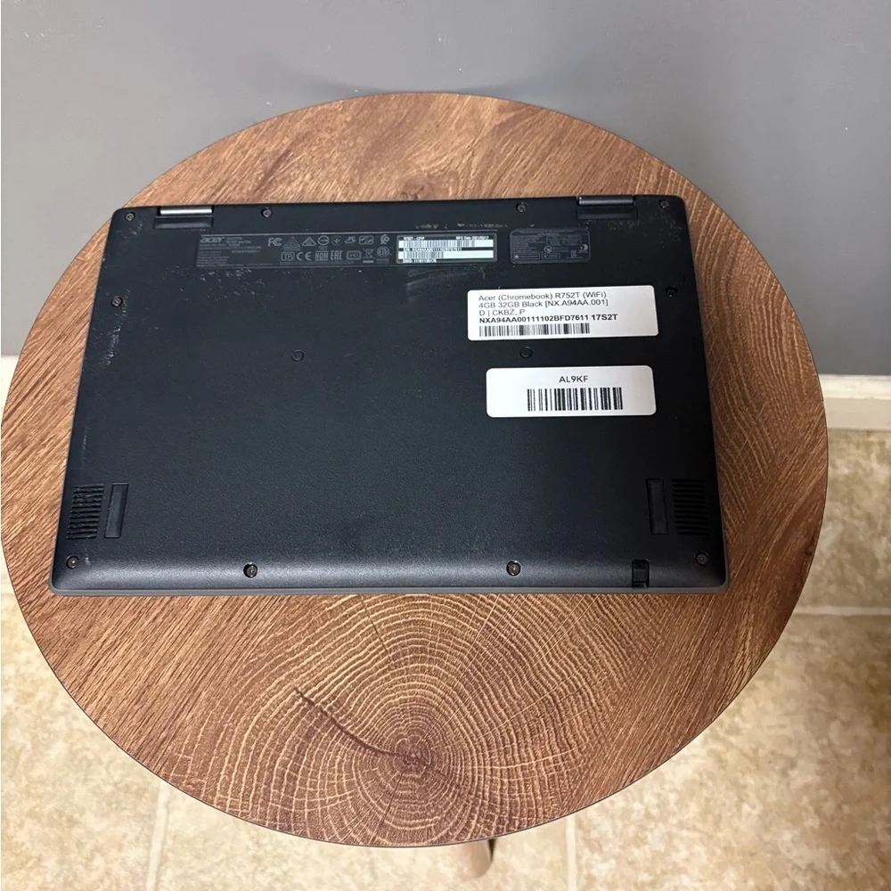 Acer Sleek Black Laptop